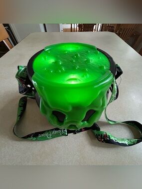 Disney Parks Poison Apple Cauldron Popcorn Bucket Mint
